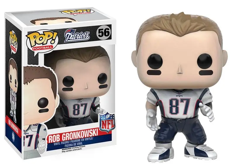 

Funko pop Official NFL: Wave 3 - Rob Gronkowski Vinyl Figure Collectible Model Toy with Original Box
