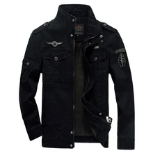 Men Jacket Spring Autumn Military Army Bomber Jackets Jaqueta Masculina Plus Size 6XL Coat Mens Denim Jacket for Male Jacket