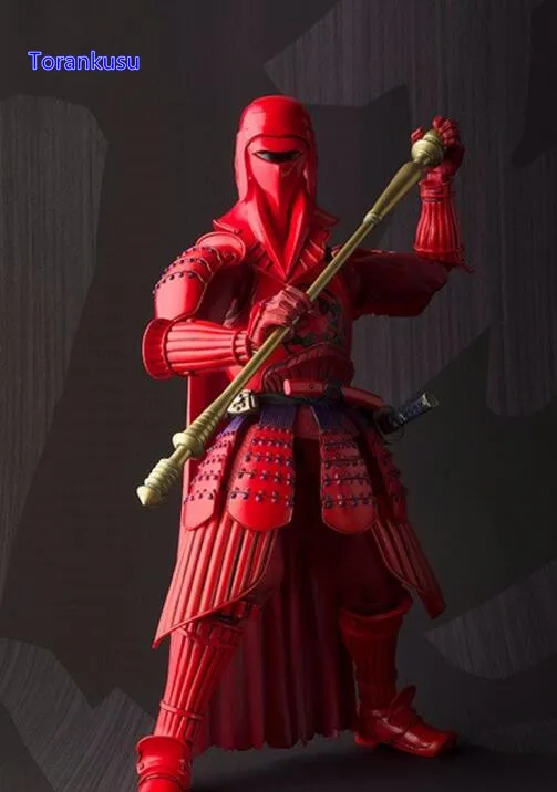 

Star Wars Action Figure Red Royal Guar Sic Samurai Taisho PVC MOVIE Realization 170mm Anime Star Wars Toy Darth Vader SW01