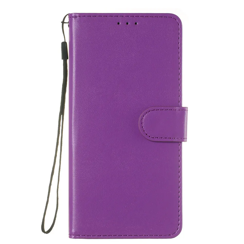 Винтаж чехол для samsung Galaxy A6 A8 S10E S10 S9 S8 плюс A10 A20 A40 A50 A70 M10 M30 S7 S6 S4 S3 кожаный чехол-бумажник с крышкой P01Z - Цвет: Purple