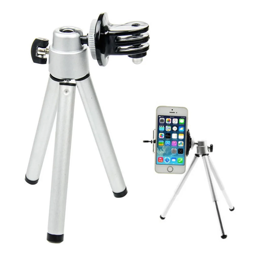 Universal Mini Tripod Aluminum Mobilephone Stabilizer Stand Camera