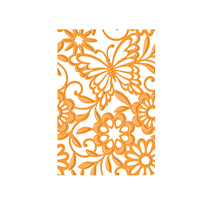 

Naifumodo Flower Background Butterfly Dies Metal Cutting Dies Scrapbooking for Card Making Embossing Crafts Die Cut New 2019