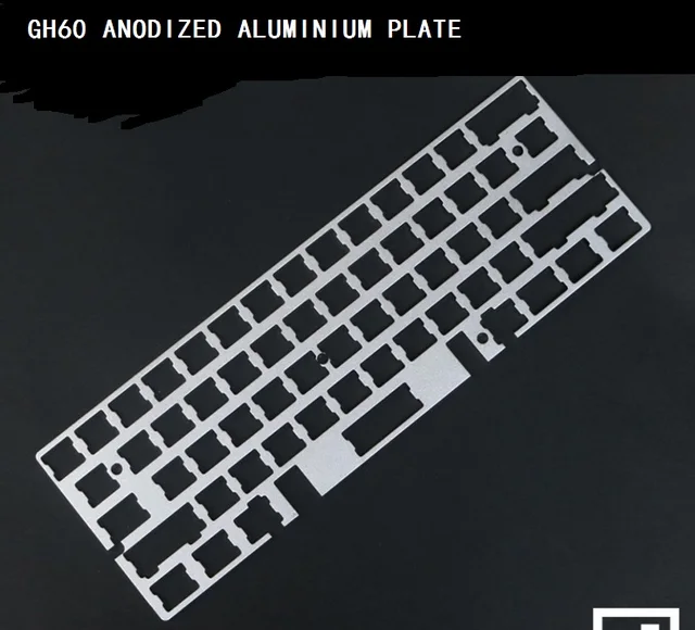 gh60 rs60 positioning anodize aluminium plate 60 mechanical