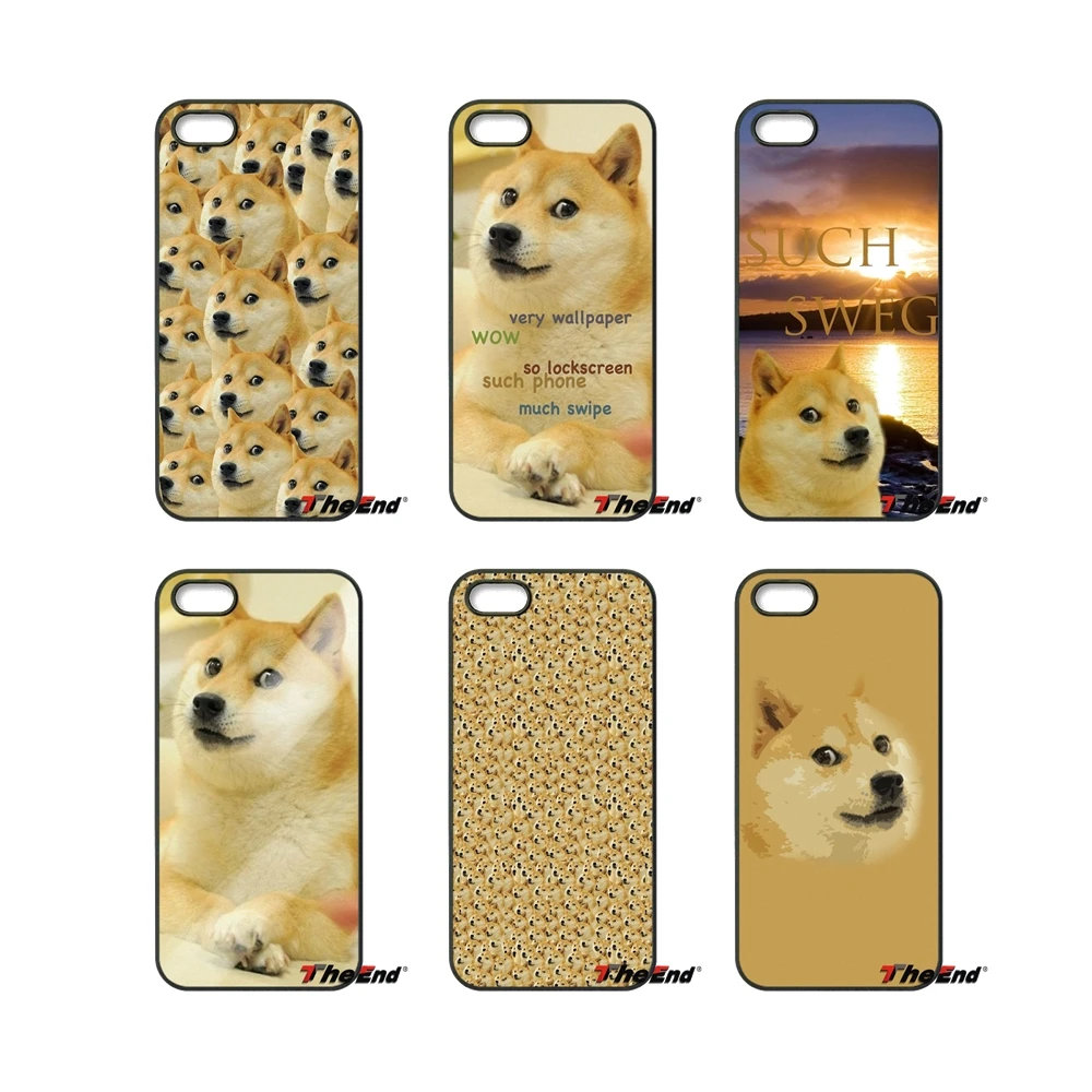 Милый дож мем коллаж шаблон для Ipod Touch iPhone 4 4S 5 5S 5C SE 6 S 7 Plus samung Galaxy A3 A5 J3 J5 J7 2016 2017