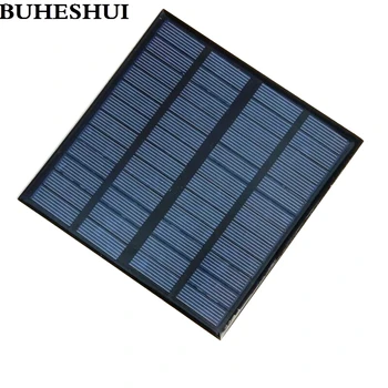 

BUHESHUI 12V 3Watt Mini Solar Cell Polycrystalline Solar Panels For Charging 9V Battery 145*145*3MM 5pcs/lot Free Shipping