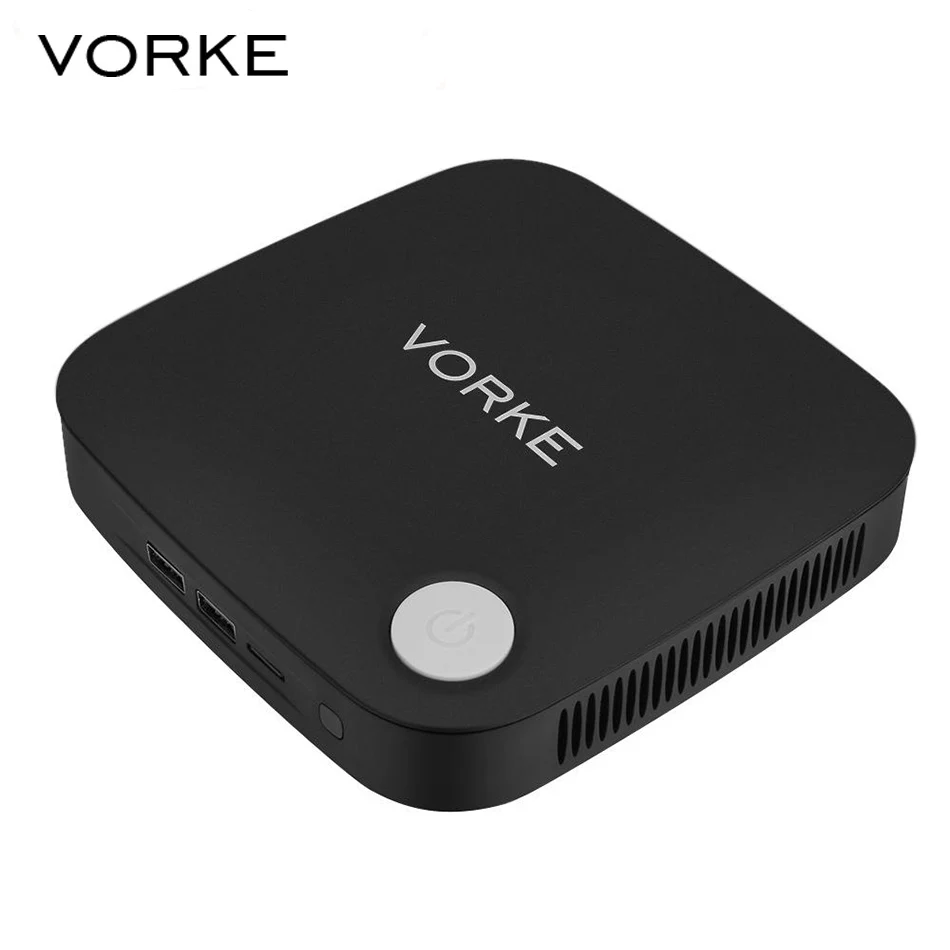 VORKE V1 Plus Intel Apollo Lake J3455 4G RAM 64G SSD windows mini pc 802 11ac