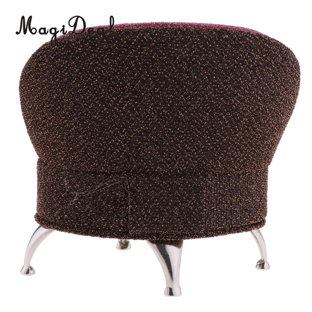 1/6 European Styled Sofa Chair Doll House Miniature Furniture for Action Figure Dolls Acc Life Scene Decor Pretend Play Toys