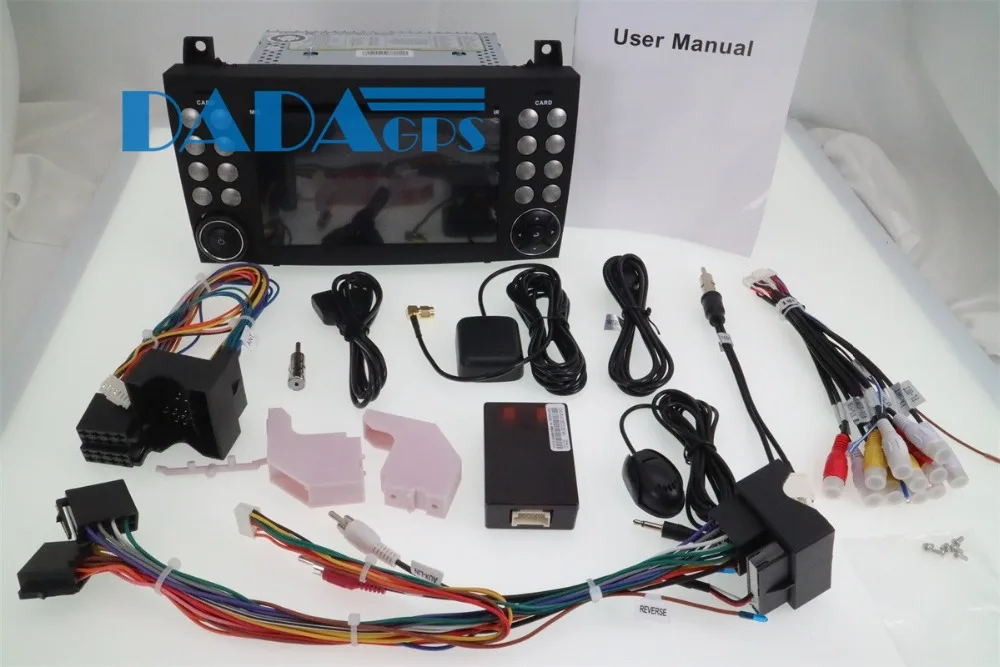 Cheap 2 din Android Car Radio DVD player GPS Navigation FOR MERCEDES-BENZ SLK Class R171 SLK200 SLK230 SLK280 Audio Stereo HeadUnit FM 5