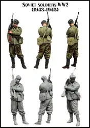 Весы модели 1/35 советский солдат ww2. Солдат Рисунок исторические Второй мировой войны Смола Модель Бесплатная доставка