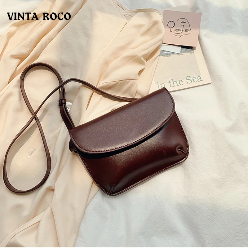 

2020 Fashion Italy Design Square Small Flap Great Quality Leather Bag Smooth Skin Pu Shoulder Handbag Crossbody Bags For Women