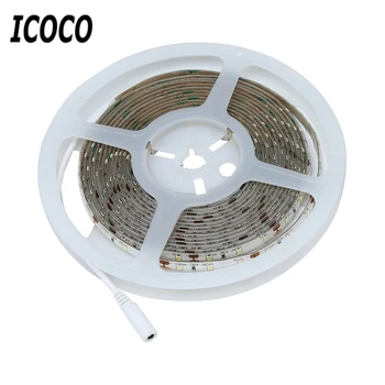 

ICOCO High Quality 5M 300 LEDs Waterproof Hand Wave Sensor LED Strip Lamp Dimmable Cabinet LED Lighting 2A 12V New Arrival