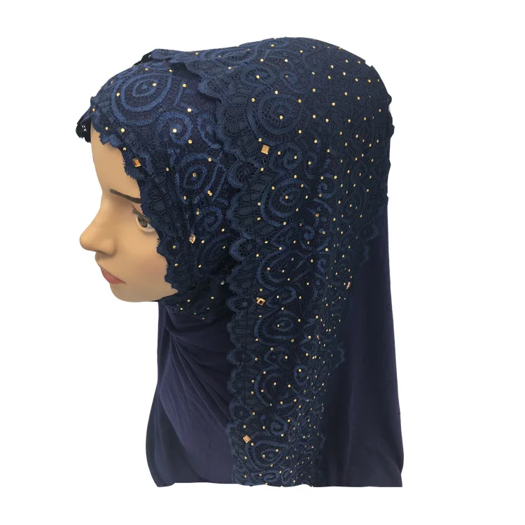 Мусульманский Хиджаб Джерси-шарф женские головные комбинезоны Femmes тюрбан хиджабы мусульманская вуаль стрейч-бандана мода Большой размер Горячая# YS245