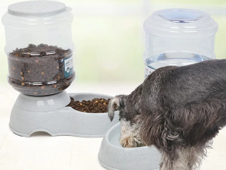 

3.5L Large Automatic Pet For Feeder Drinking Fountain For Cats Dogs Environmental Plastic Dog Food Bowl Pets Water Dispenser