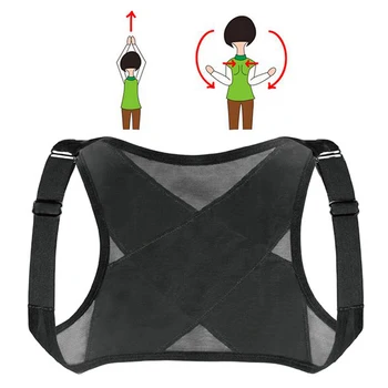 HOT Adjustable Shoulder Correct Belt Clavicle Posture Corrector Adult Children Back Support Corset Orthopedic Brace