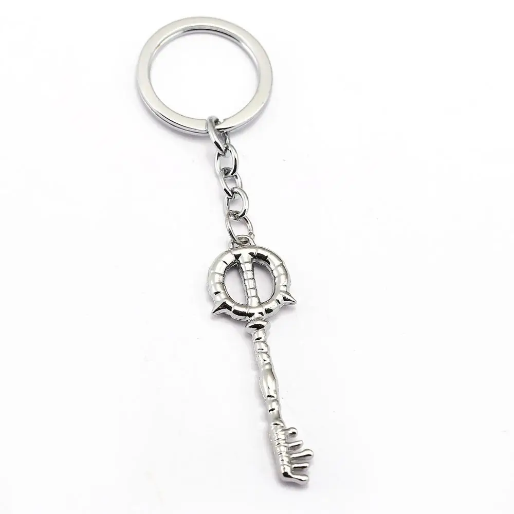 

2019Kingdom Hearts Cosplay Accessories set Key Necklace Pendants Keyrings Action Figures Toys Collection Weapons Heart Keychains