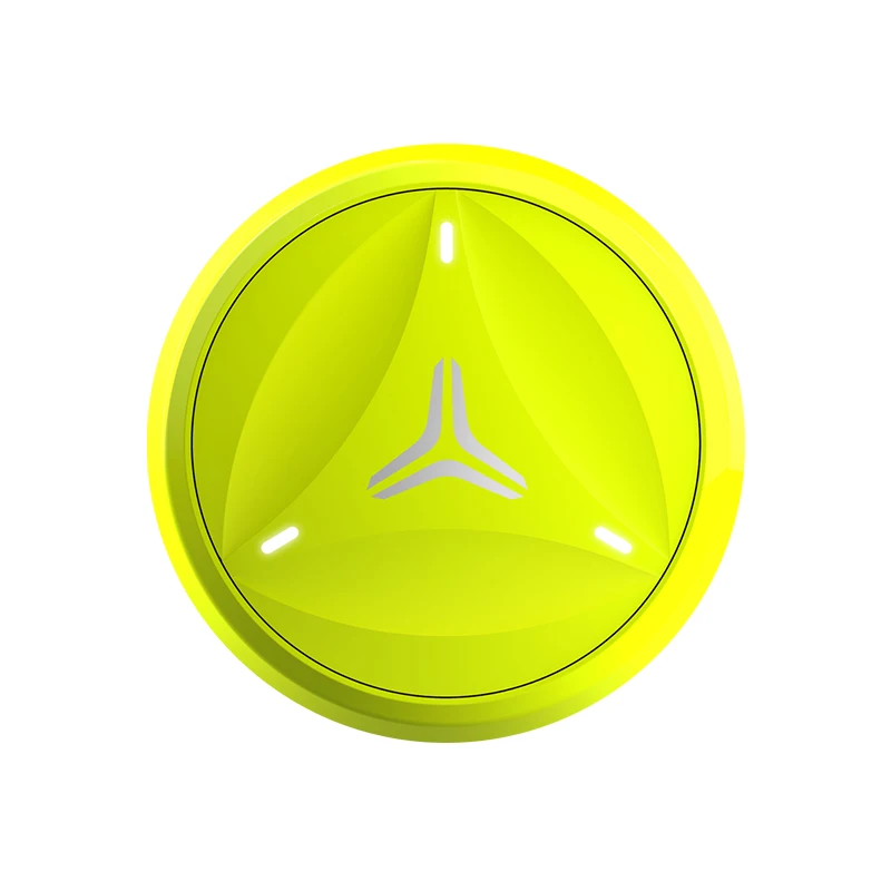 Coollang умный Теннисный датчик трекер анализатор движения с Bluetooth 4,0 совместим с Android IOS смартфон спортивный трекер#45 - Цвет: yellow