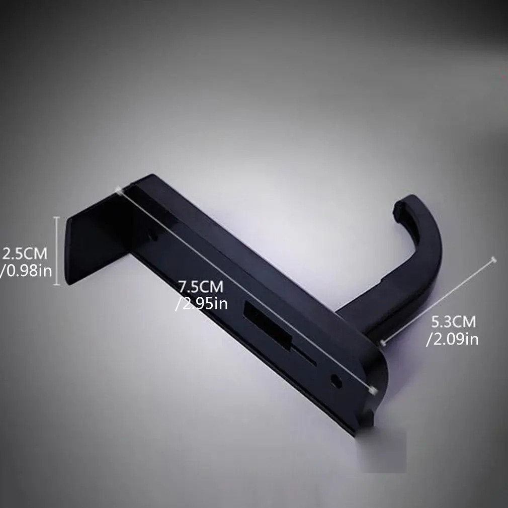 Headphone Hook Up Headset Hanger Wall Hook Portable Size Headphones Stand Universal PC Monitor Earphone Stand Rack Holder Rack