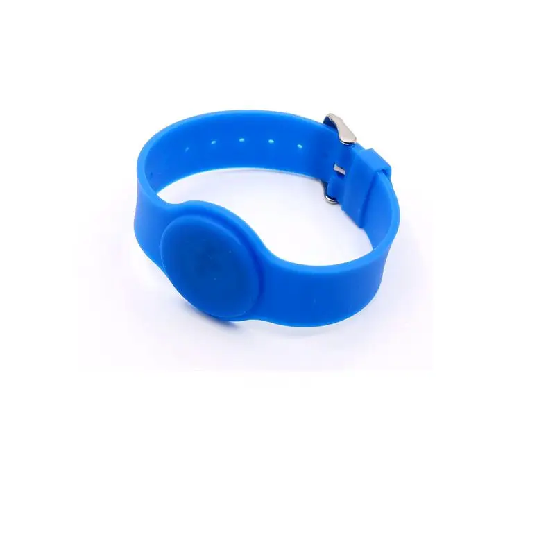 1PCS 125Khz T5577 Writable Silica gel Wristband RFID Bracelet Adjustable Length Access Control Accessories