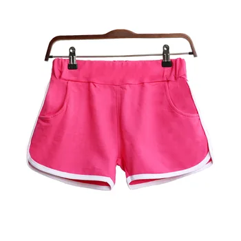 

8 color home loose casual cotton blend shorts 2020 fashion elastic wasit women summer fitness shorts wholesale MMH3002