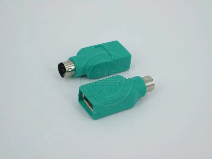 

2016 Hot 2pc New USB Male To For PS2 Female Adapter Converter for Computer PC Keyboard Mouse Hot WorldwidePromotion Wholesale