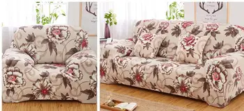 

flexible Stretch Sofa cover Big Elasticity Couch cover Loveseat sofa Funiture Cover 1pc - Machine Washable