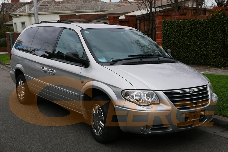 Anéis de Auréola para Chrysler Excelente Ultra Brilhante Ccfl Anjo Olhos Kit Voyager Grand iv 2005 2006 2007 2008 11 Acessórios para luzes do carro