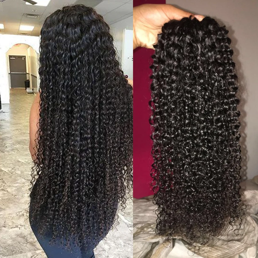 Mongolia Kinky Curly Hair Bundles Gossip Hair Extension 100% Human Hair Bundles 8\