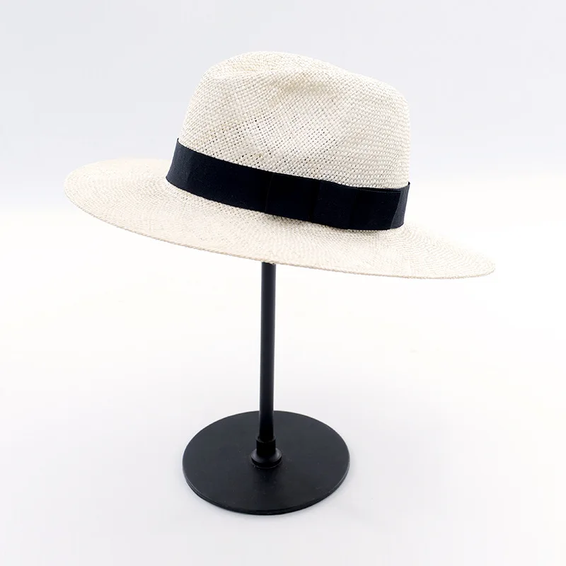 Muchique de Sinamay Sombreros de Panamá para las mujeres verano sombreros de Sun sombrero de playa de calidad superior sombreros de paja para los hombres - 1