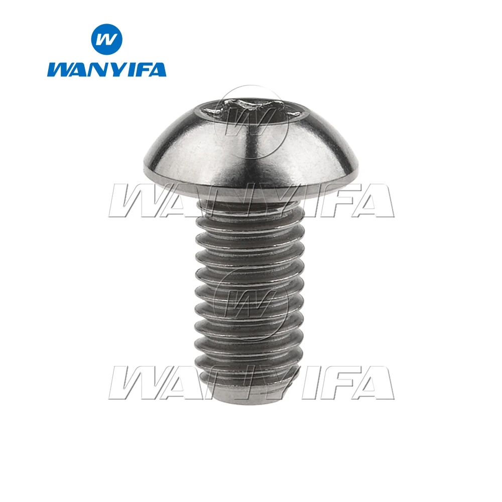 Wanyifa M5X10mm Torx 25 головка титановый болт дисковый тормозной винт для горного велосипеда и шоссейного велосипеда