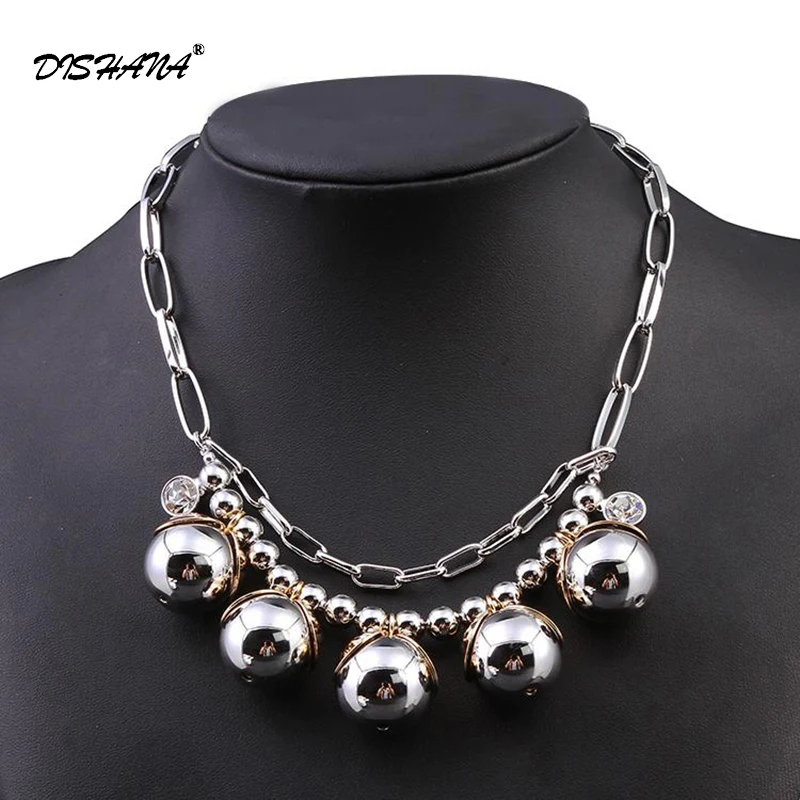 

Collier Femme Fashion Boho Necklace Women Jewelry Beads Multi-layer Choker Statement Necklaces & Pendants bijoux collar(X0238)
