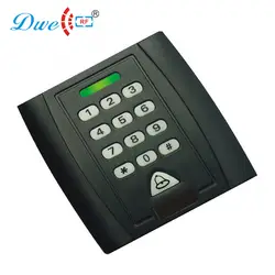 DWE cc rf контроля доступа Card Reader короткие диапазон Wiegand EM4100 Card Reader Пластиковые Клавиатуры rfid-считывателями