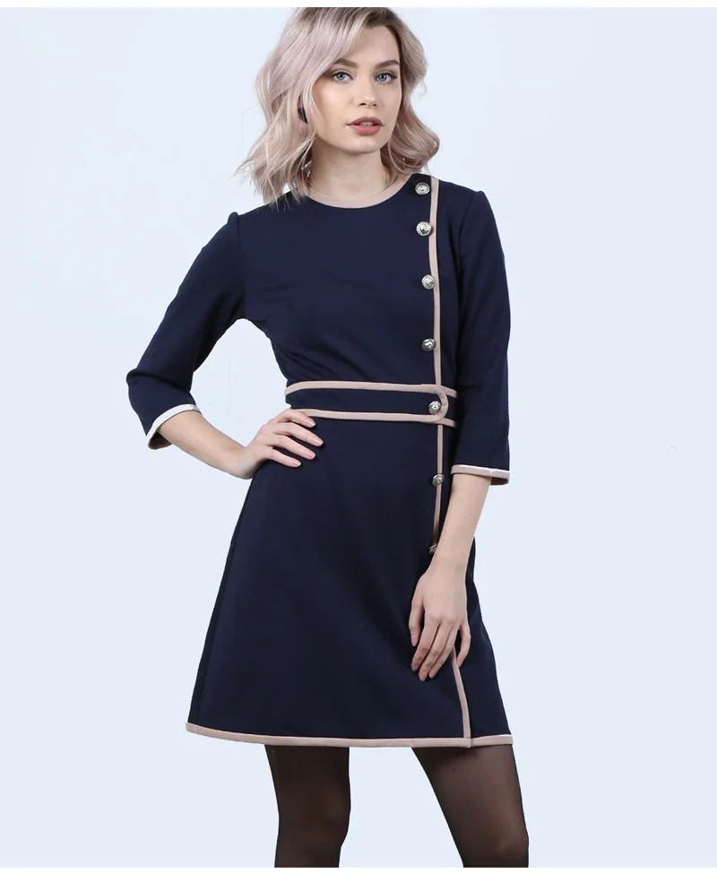 C018XQ-vintage-elegant-A-line-dress-Office-woman_06