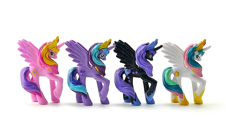 

4pcs/set Children's gifts Limited edition Action Figure PVC toys