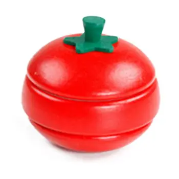 

Cut Toy Magnetic Fruit Vegetable Kitchen Wood Simulation Toys Educational Gift - Tomato