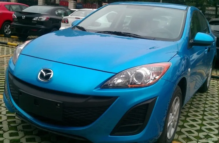 HengFei автомобильные аксессуары для Mazda 3 внутри пряжку интерьер дверные ручки кнопка в двери