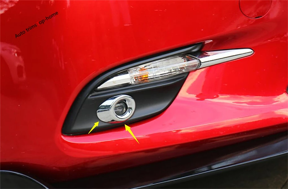 Yimaautotrims переоборудование экстерьера комплект для Mazda 3 2017 2018 хром передние