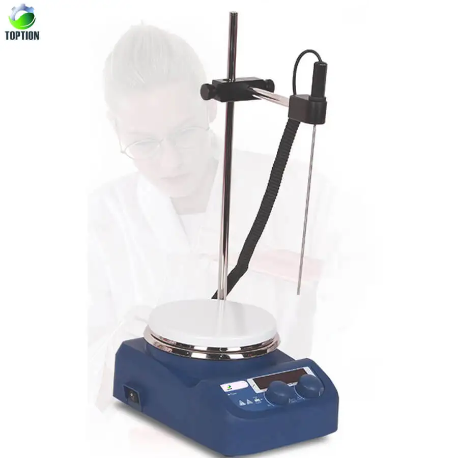 Thermostat Digital Hotplate Magnetic Stirrer 3L 280 Degree Centigrade Max.Temp Get PT1000-A Temp. Sensor Free Gift Lab Supplies |