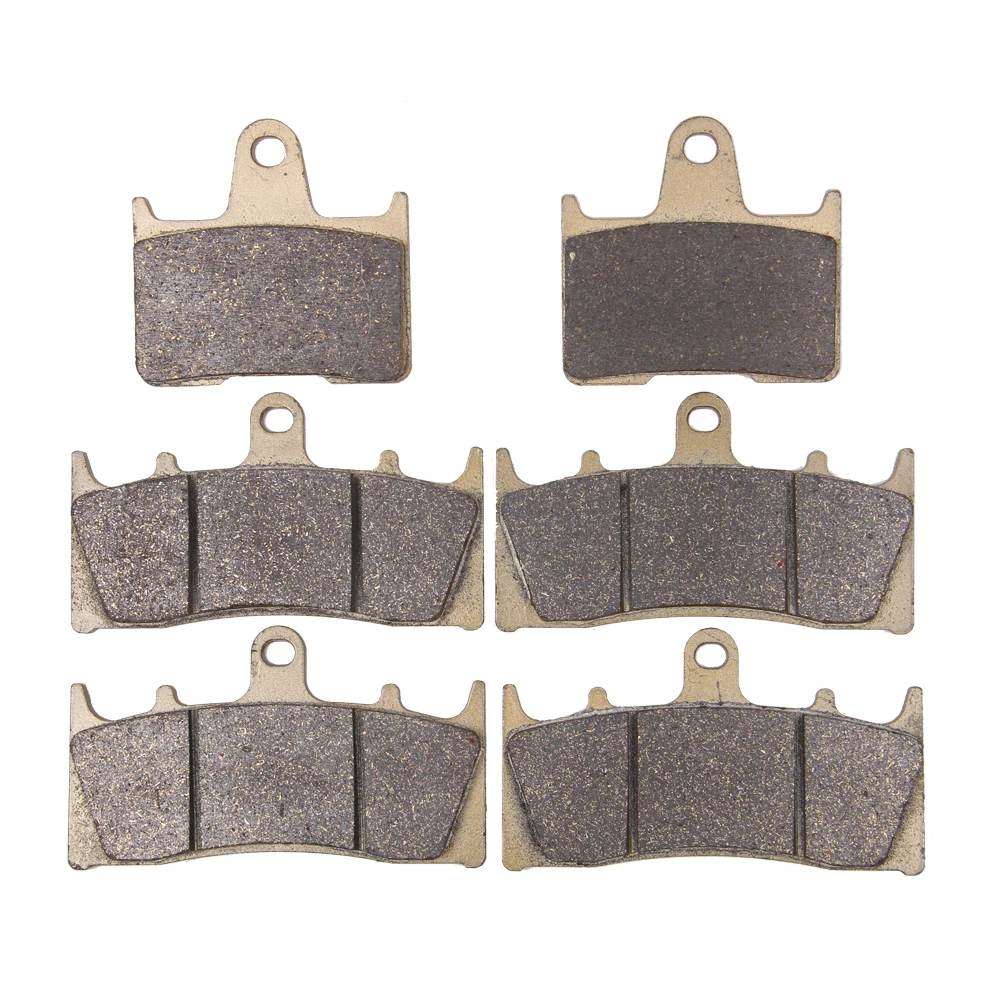 

ALASCASTAR Sintered Copper Metal Motorcycle Parts Front & Rear Brake Pads for Suzuki GSXR 1000 K1/K2 GSX 1400 SSK1 ZK1 GS 1200