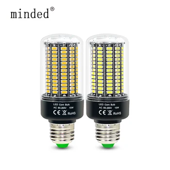 

Led Bulb Led Lamp E14 220V 3W 5W 7W 8W 12W 15W Led E27 Non Dimmable Corn Bulb 5736 SMD More Bright Than SMD 5730 No Flicker