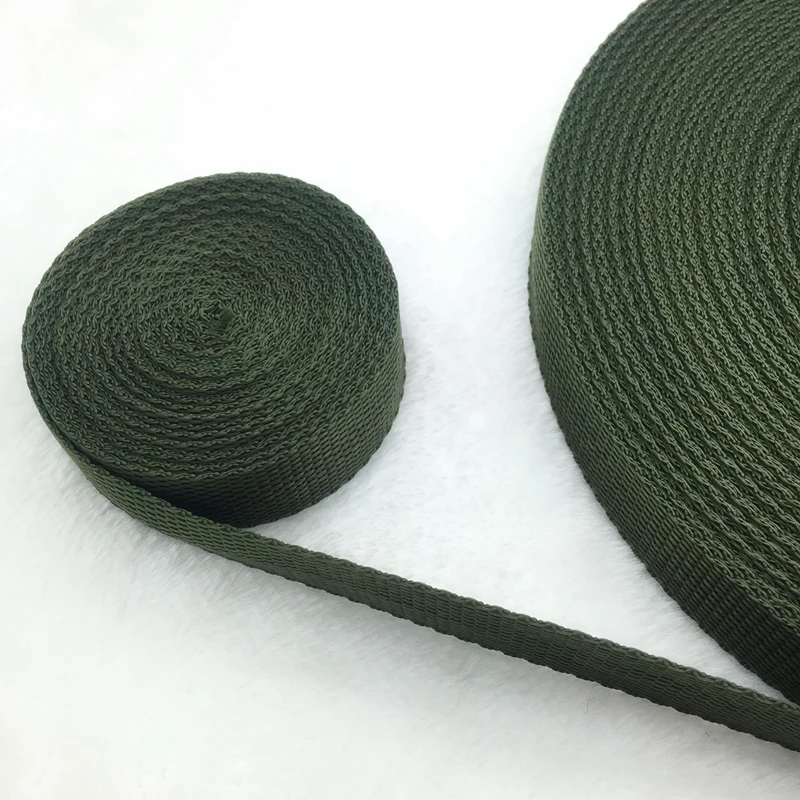 10 Yards Length 1Inch (25mm) Strap Nylon Webbing knapsack Strapping Bags Crafts 