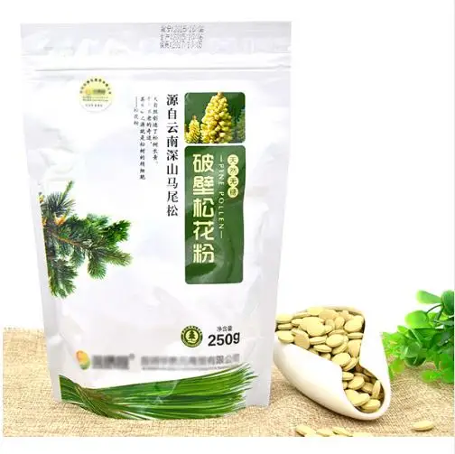 

1000 Pine Pollen Natural Broken Wall Pine Pollen Wild Harvested 98% Cracked Cell Wall Pine Pollen Authentic