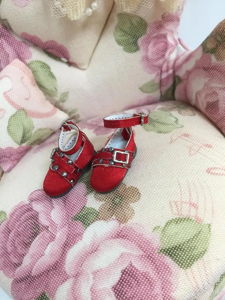 Куклы обувь для blyth Azone куклы OB кукла licca Длина: 2,8 см повседневная обувь - Цвет: red