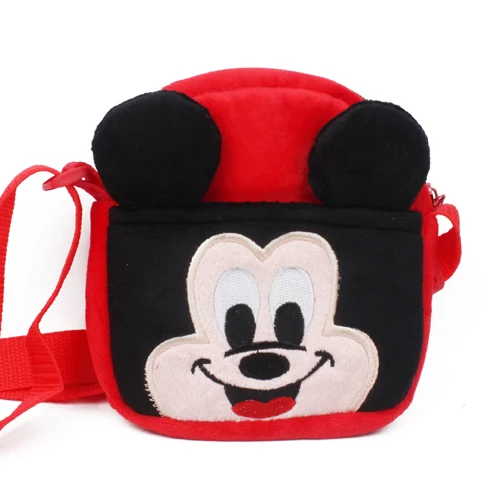 9 милый мини мультфильм квадратная плюшевая сумка на плечо Дисней Микки Минни Человек-паук Монстр Детская уличная сумка - Цвет: Mickey
