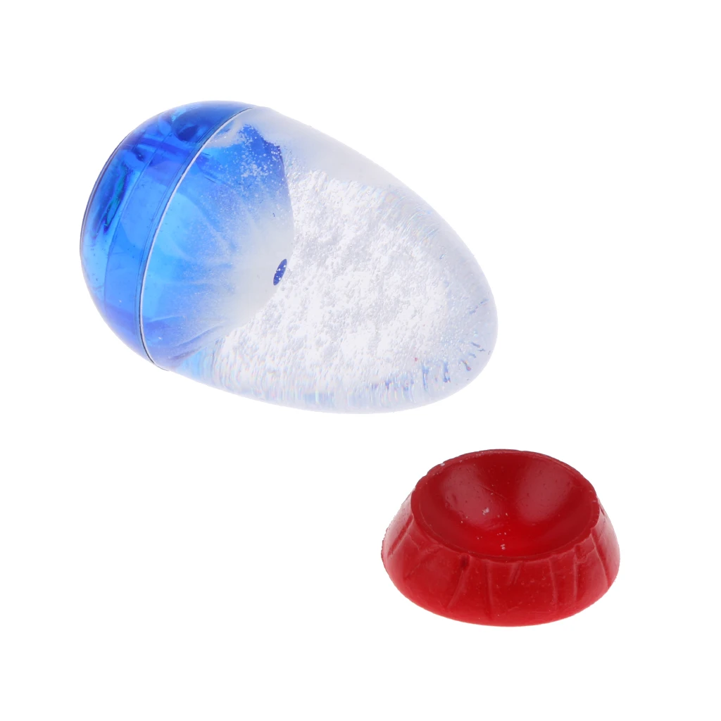 Creative Volcano Eruption Egg Shape Liquid Hourglass Sand Sandglass Timer Counter Ornament Gadget Home Decor Shelf Display