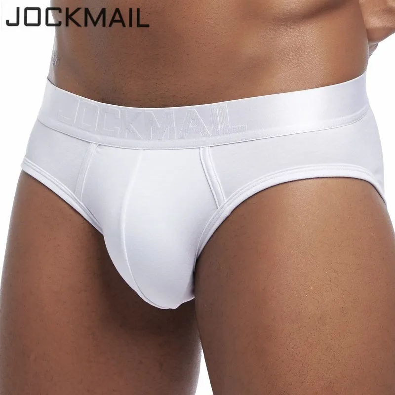 

JOCKMAIL Sexy Men Underwear Breathable Mens Briefs Underpants Modal Comfortable Gay Underwear penis Cueca Male Panties Shorts
