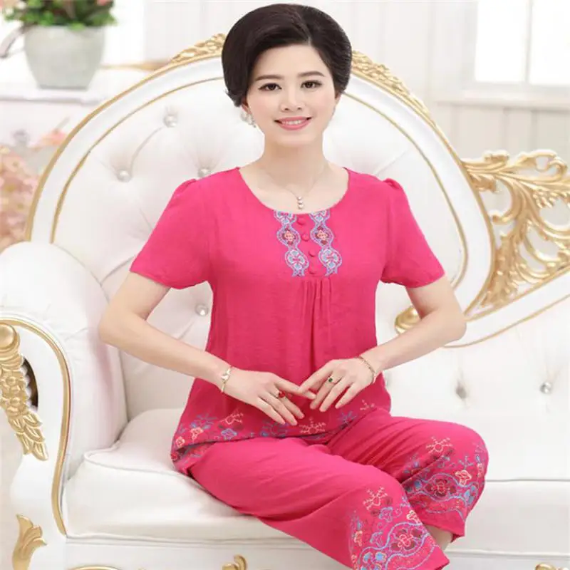 cotton linen sleepwear
