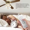 QIACHIP universel ventilateur de plafond lampe télécommande Kit 110-240 V interrupteur de commande de synchronisation ajusté vent vitesse émetteur récepteur ► Photo 3/6