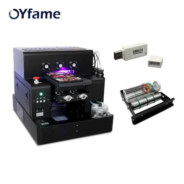 OYfame A4 УФ Flaltbed принтер для телефона чехол акрила дерева стекла ТПУ Epson L805