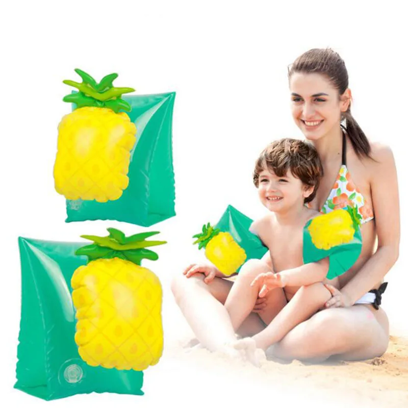 Flamingo Unicorn Inflatable Swim Arm Circle Pineapple Strawberry PVC Baby Safety Floating Sleeve Swimming Pool Accessories