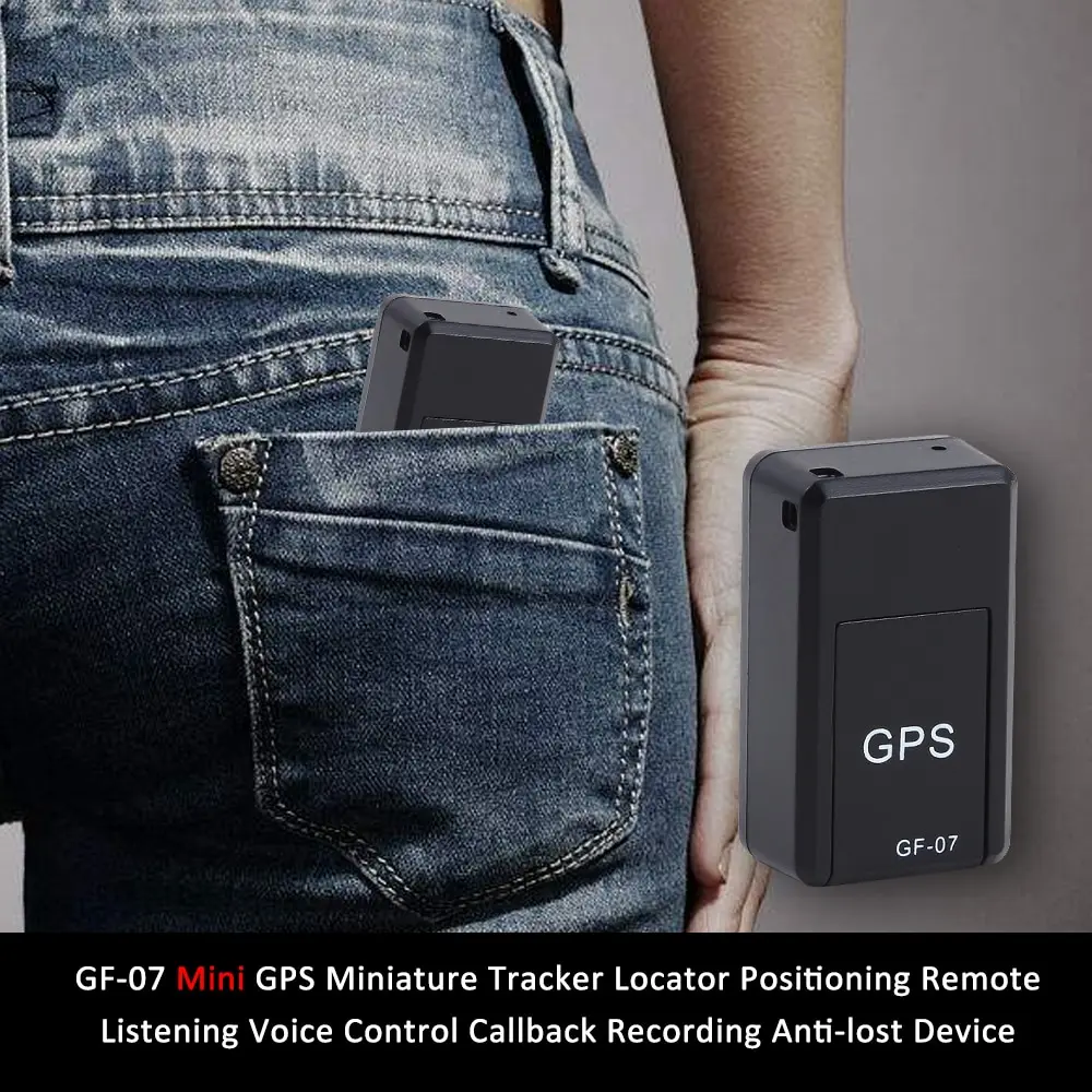 GF-07 Mini GPS Miniature Tracker Locator Positioning Remote Listening Voice Control Callback Recording Anti-lost Device | Автомобили и